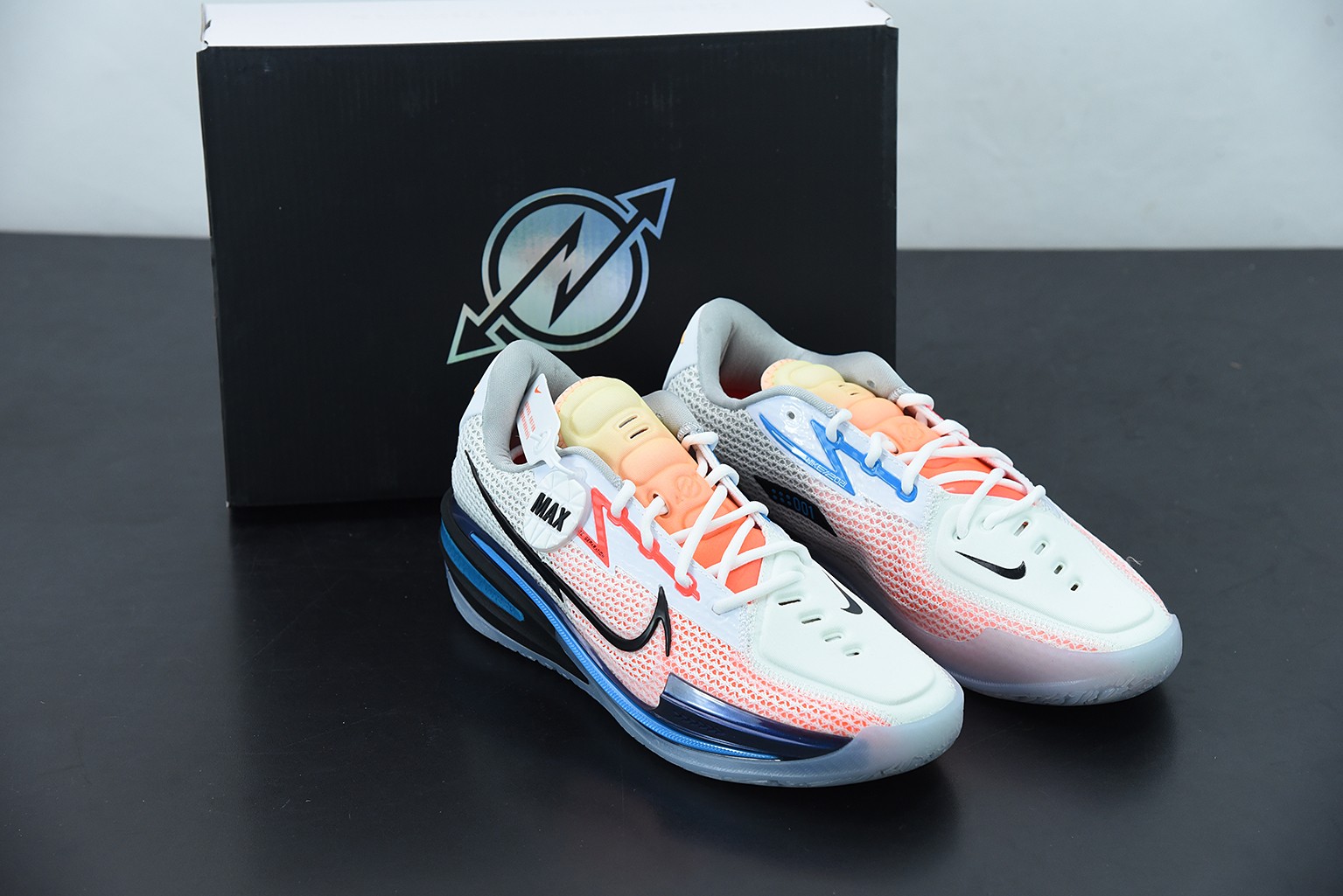 Nike Air Zoom G.T. Cut White Black Laser Blue Nike Air Zoom G.T. Cut White Black Laser Blue