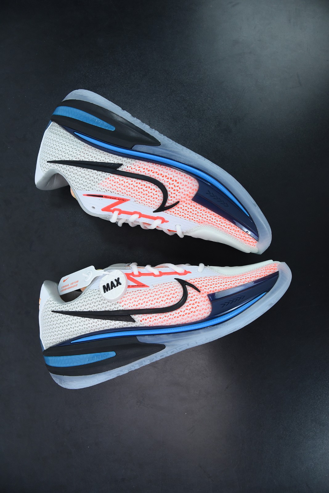 Nike Air Zoom G.T. Cut White Black Laser Blue Nike Air Zoom G.T. Cut White Black Laser Blue