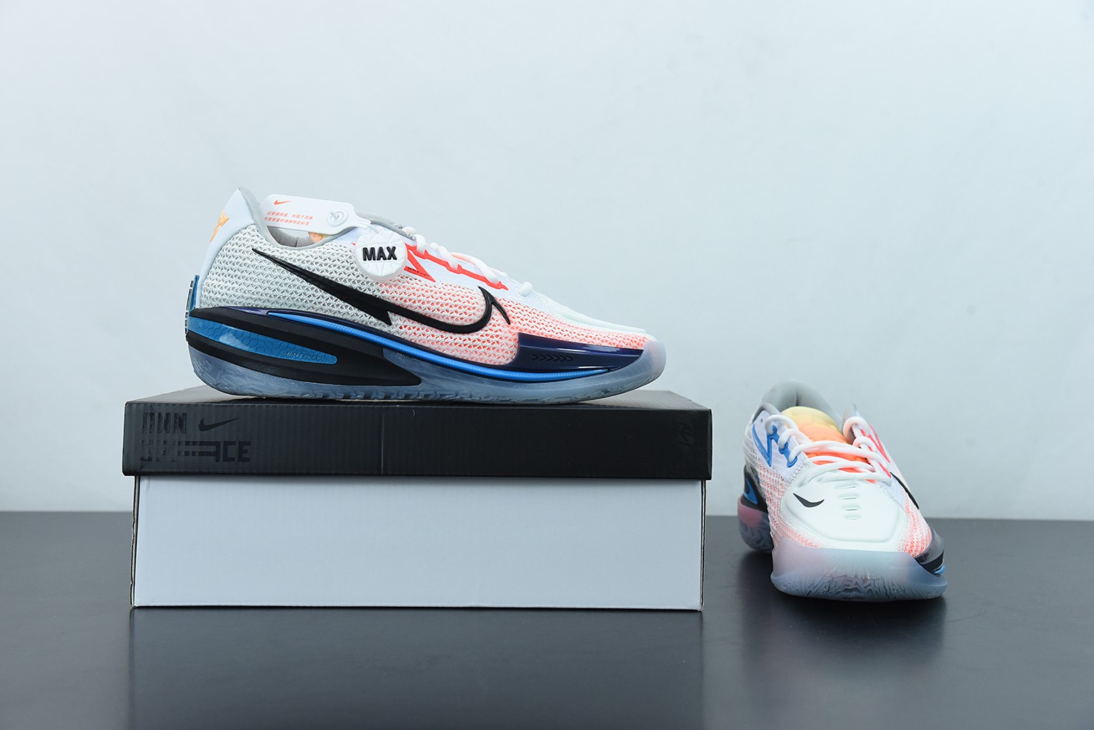 Nike Air Zoom G.T. Cut White Black Laser Blue Nike Air Zoom G.T. Cut White Black Laser Blue