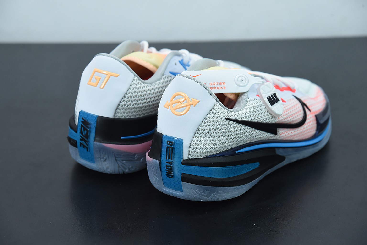 Nike Air Zoom G.T. Cut White Black Laser Blue Nike Air Zoom G.T. Cut White Black Laser Blue