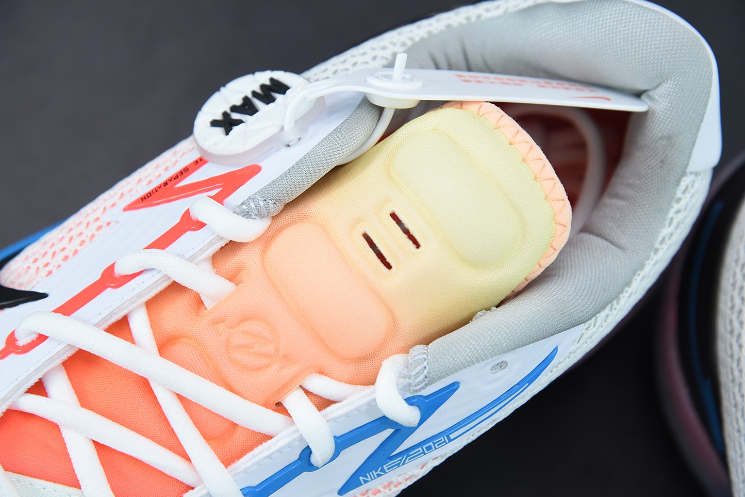 Nike Air Zoom G.T. Cut White Black Laser Blue Nike Air Zoom G.T. Cut White Black Laser Blue