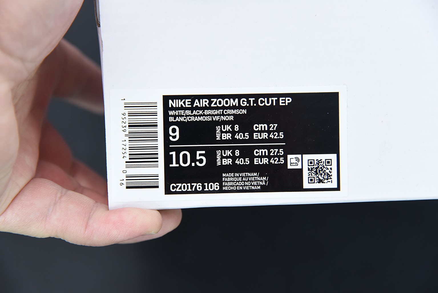 Nike Air Zoom G.T. Cut Crimson Nike Air Zoom G.T. Cut Crimson