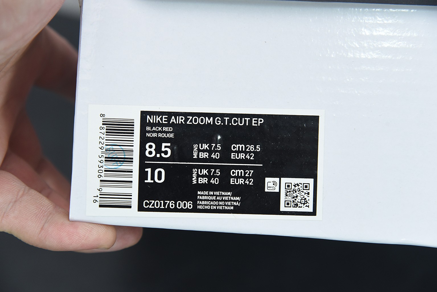 Nike Air Zoom G.T. Cut Black Crimson Green Nike Air Zoom G.T. Cut Black Crimson Green