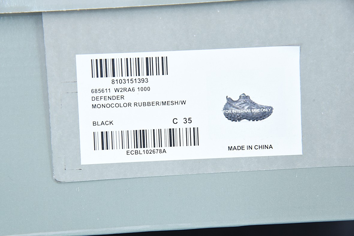 Balenciga Defender Black Balenciga Defender Black
