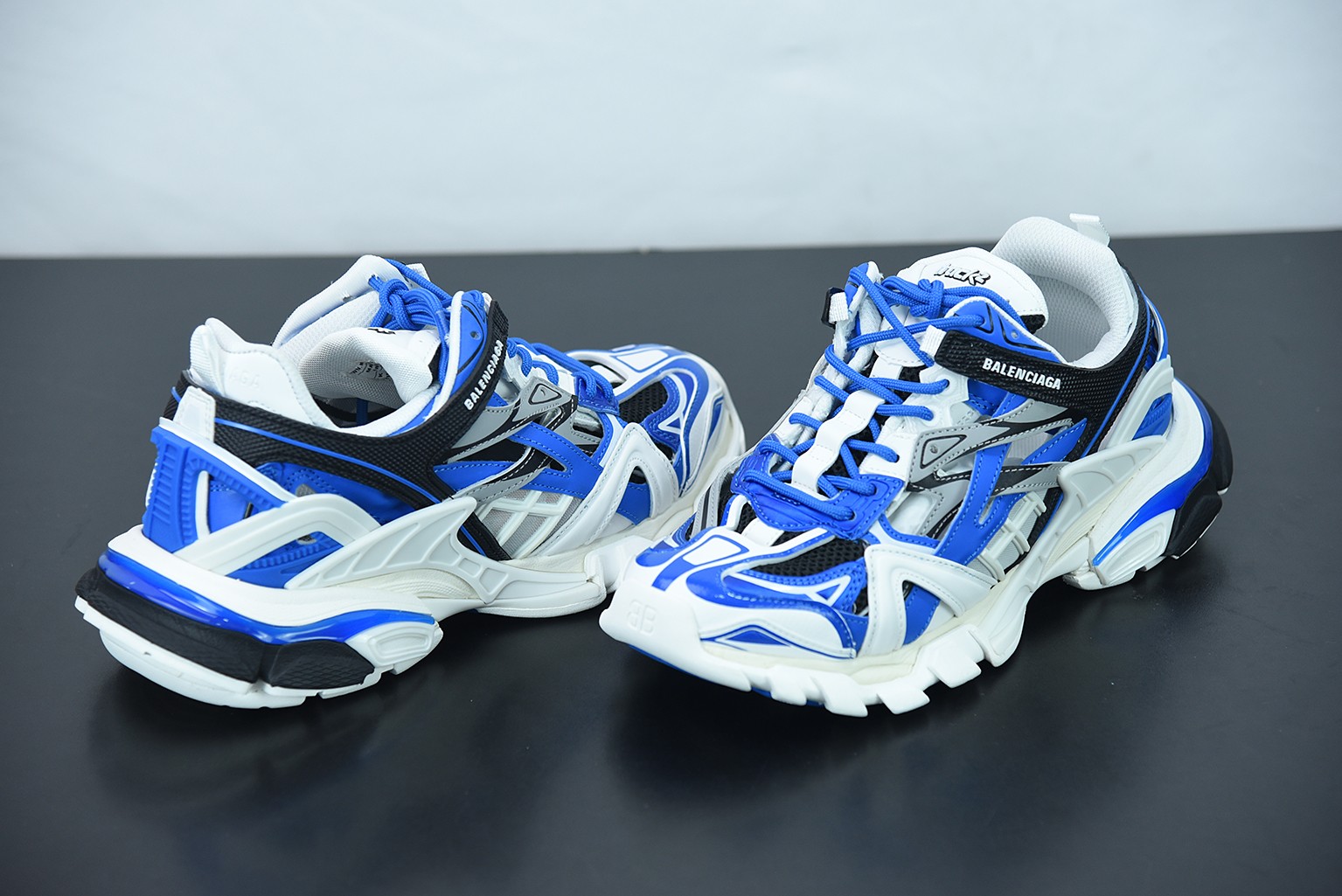 Balenciga Track 2.0 Blue White Balenciga Track 2.0 Blue White