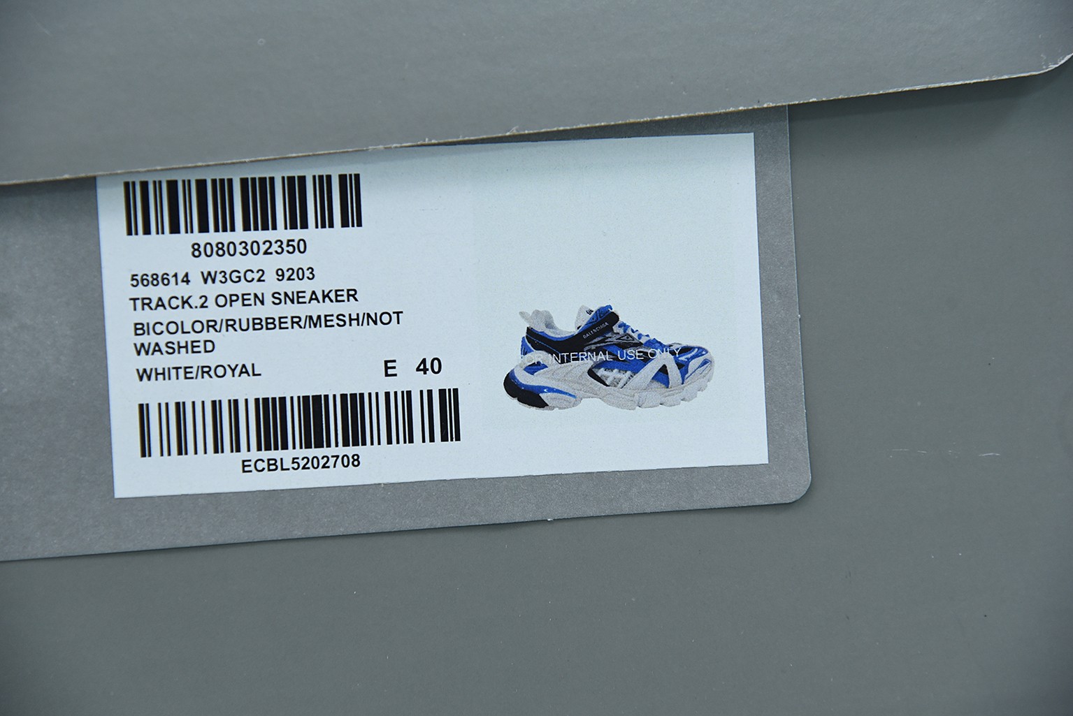 Balenciga Track 2.0 Blue White Balenciga Track 2.0 Blue White