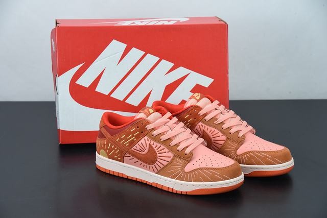 Nike Dunk Low NH “Winter Solstice”Orange-Crimson Bliss Nike Dunk Low NH “Winter Solstice”Orange-Crimson Bliss