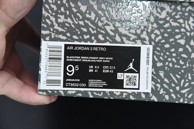 Air Jordan 3 “Pine Green Air Jordan 3 “Pine Green