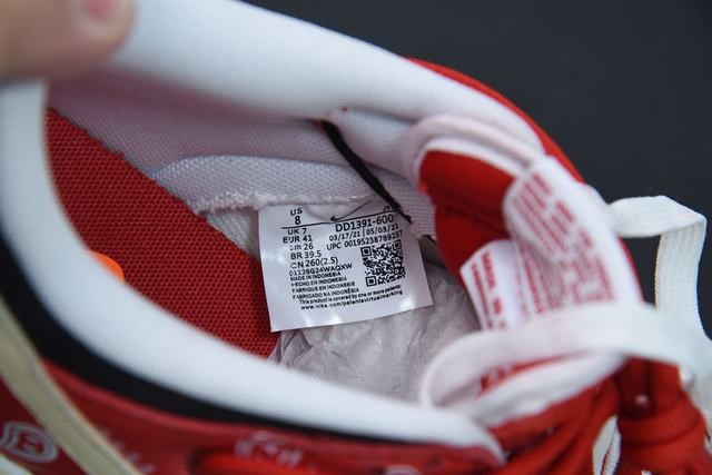 Off-White x Nk Dunk Low “University Red” Off-White x Nk Dunk Low “University Red”