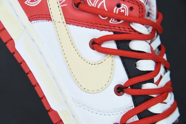 Off-White x Nk Dunk Low “University Red” Off-White x Nk Dunk Low “University Red”