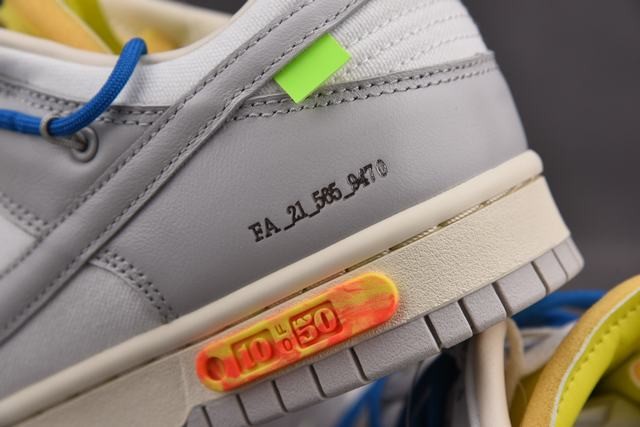 Off-White x Nk Dunk Low The 50 NO.10 Off-White x Nk Dunk Low The 50 NO.10
