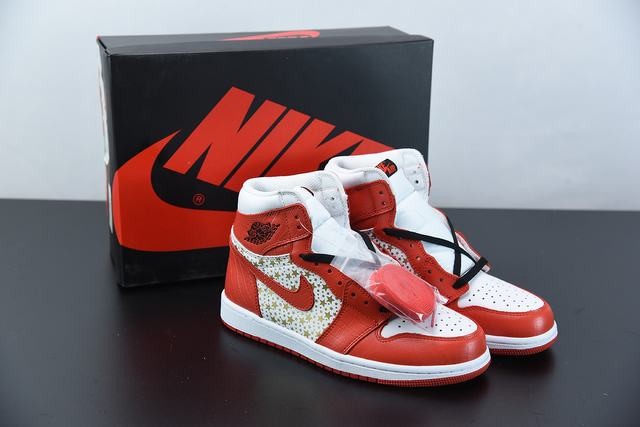 AJ1 supreme Blue Stars AJ1 supreme Blue Stars