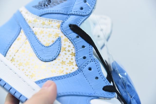 AJ1 supreme Blue Stars AJ1 supreme Blue Stars