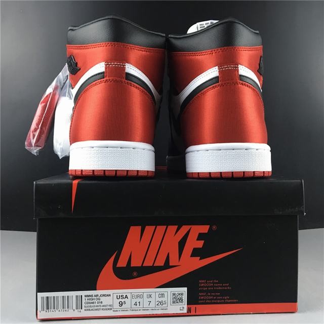 Air Jordan 1 satin WMNS BLACK TOE Air Jordan 1 satin WMNS BLACK TOE