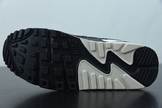 Nike Air Max 90 Black Metallic Gold Summit White (W) Nike Air Max 90 Black Metallic Gold Summit White (W)