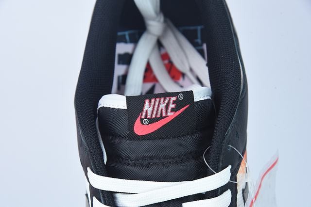 Nike Dunk Low Graffiti Black Red Nike Dunk Low Graffiti Black Red