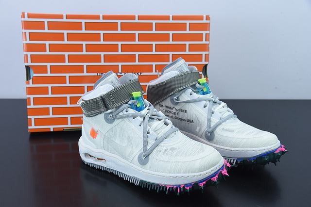 Nike Air Force 1 Mid Off-White White Nike Air Force 1 Mid Off-White White