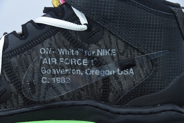 Nike Air Force 1 Mid Off-White Black Nike Air Force 1 Mid Off-White Black