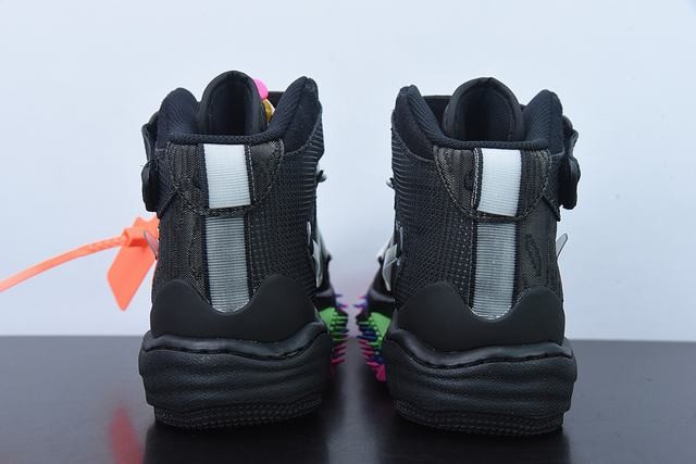 Nike Air Force 1 Mid Off-White Black Nike Air Force 1 Mid Off-White Black