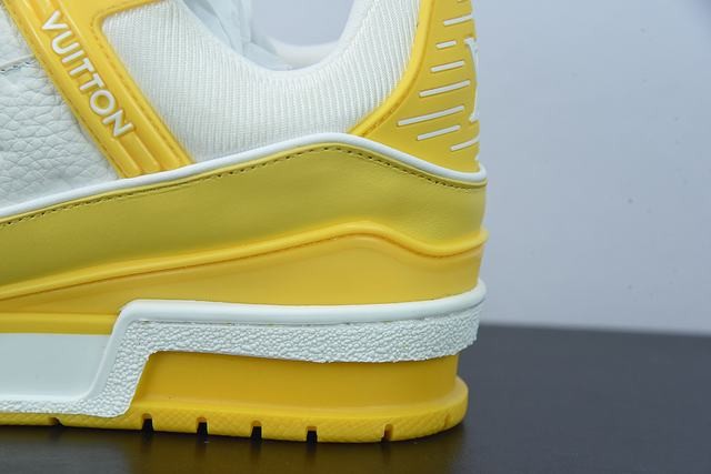 Louis Vuitton Trainer Yellow White Monogram Louis Vuitton Trainer Yellow White Monogram