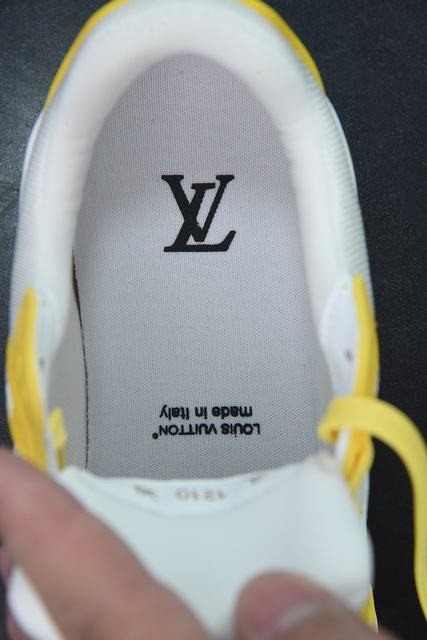 Louis Vuitton Trainer Yellow White Monogram Louis Vuitton Trainer Yellow White Monogram