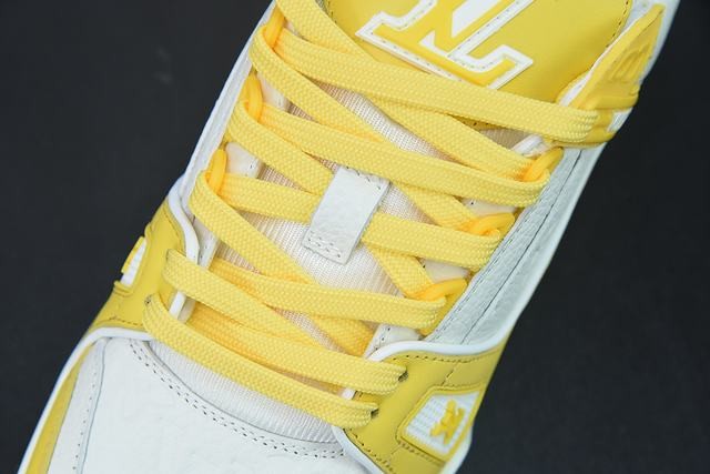 Louis Vuitton Trainer Yellow White Monogram Louis Vuitton Trainer Yellow White Monogram
