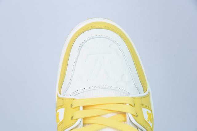 Louis Vuitton Trainer Yellow White Monogram Louis Vuitton Trainer Yellow White Monogram