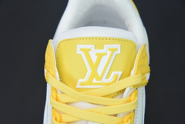 Louis Vuitton Trainer Yellow White Monogram Louis Vuitton Trainer Yellow White Monogram