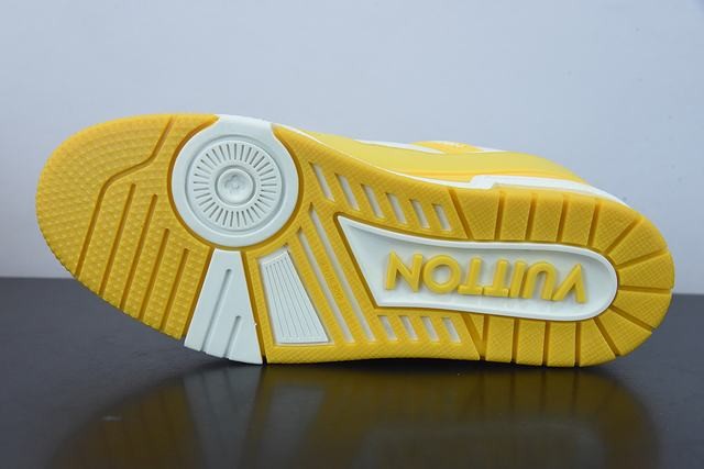 Louis Vuitton Trainer Yellow White Monogram Louis Vuitton Trainer Yellow White Monogram