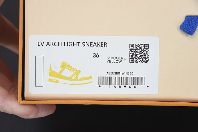 Louis Vuitton Trainer Yellow White Monogram Louis Vuitton Trainer Yellow White Monogram