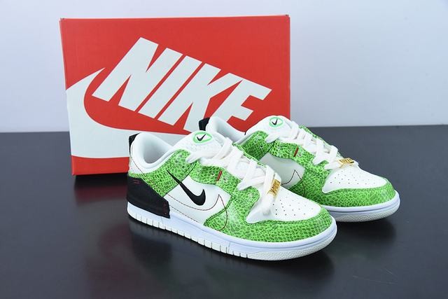 Nike Dunk Low Disrupt 2 Just Do It Snakeskin Green (W) Nike Dunk Low Disrupt 2 Just Do It Snakeskin Green (W)