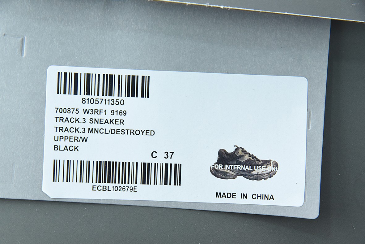 Balenciaga Black Track.3 Black Balenciaga Black Track.3 Black