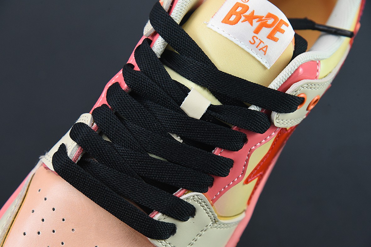 A Bathing Ape Bape SK8 Sta Orange A Bathing Ape Bape SK8 Sta Orange