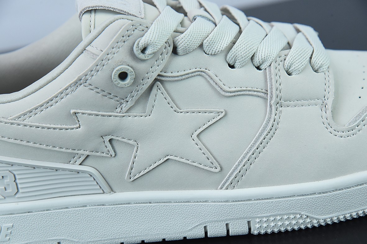 A Bathing Ape Bape SK8 Sta Triple White A Bathing Ape Bape SK8 Sta Triple White