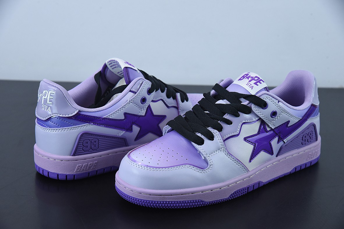 A Bathing Ape Bape SK8 Sta Purple A Bathing Ape Bape SK8 Sta Purple