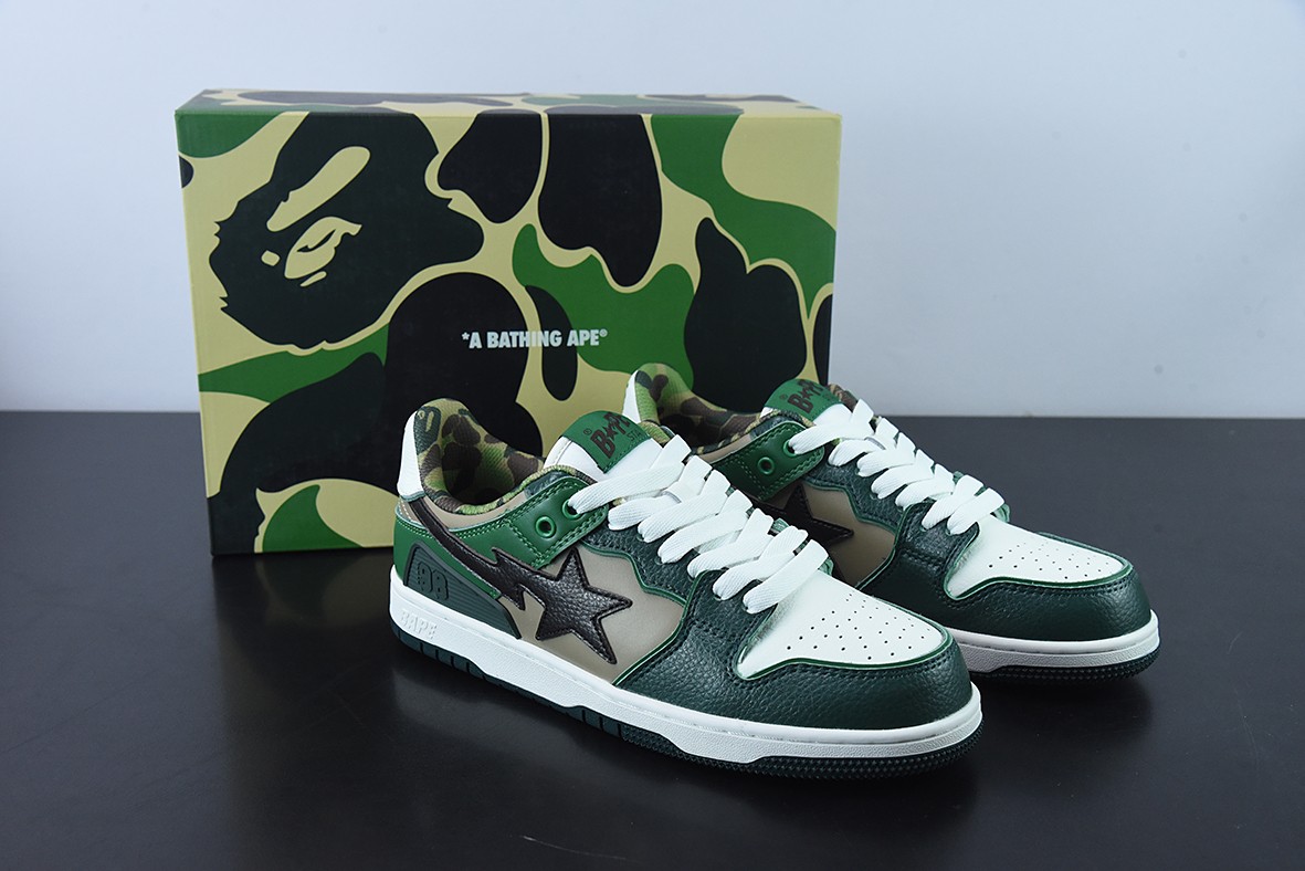 A Bathing Ape Bape SK8 Sta ABC Camo Green (2022) A Bathing Ape Bape SK8 Sta ABC Camo Green (2022)