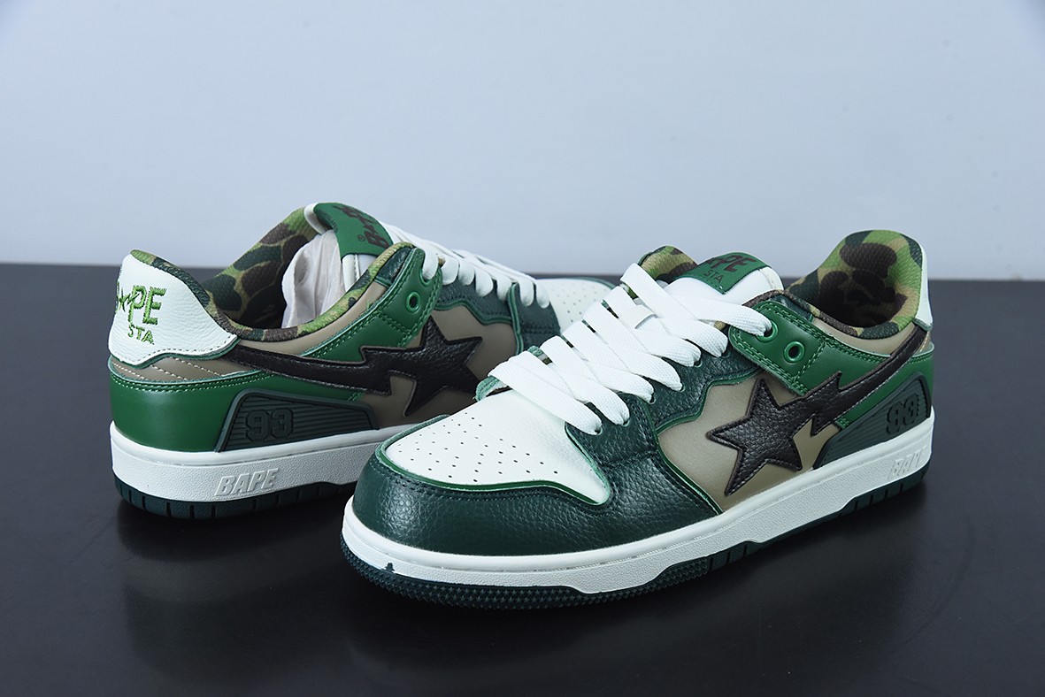 A Bathing Ape Bape SK8 Sta ABC Camo Green (2022) A Bathing Ape Bape SK8 Sta ABC Camo Green (2022)