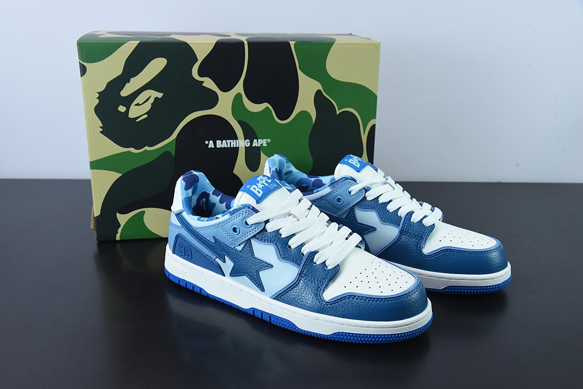 A Bathing Ape Bape SK8 Sta ABC Camo Blue (2022) A Bathing Ape Bape SK8 Sta ABC Camo Blue (2022)