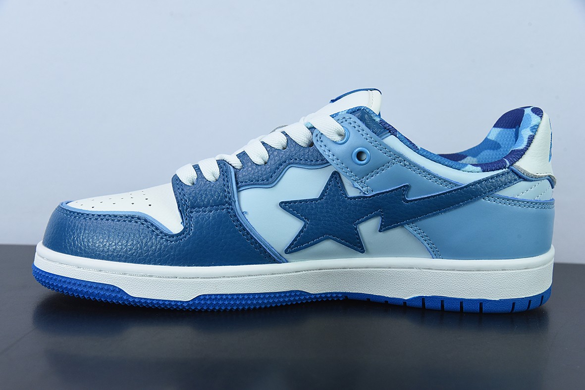 A Bathing Ape Bape SK8 Sta ABC Camo Blue (2022) A Bathing Ape Bape SK8 Sta ABC Camo Blue (2022)