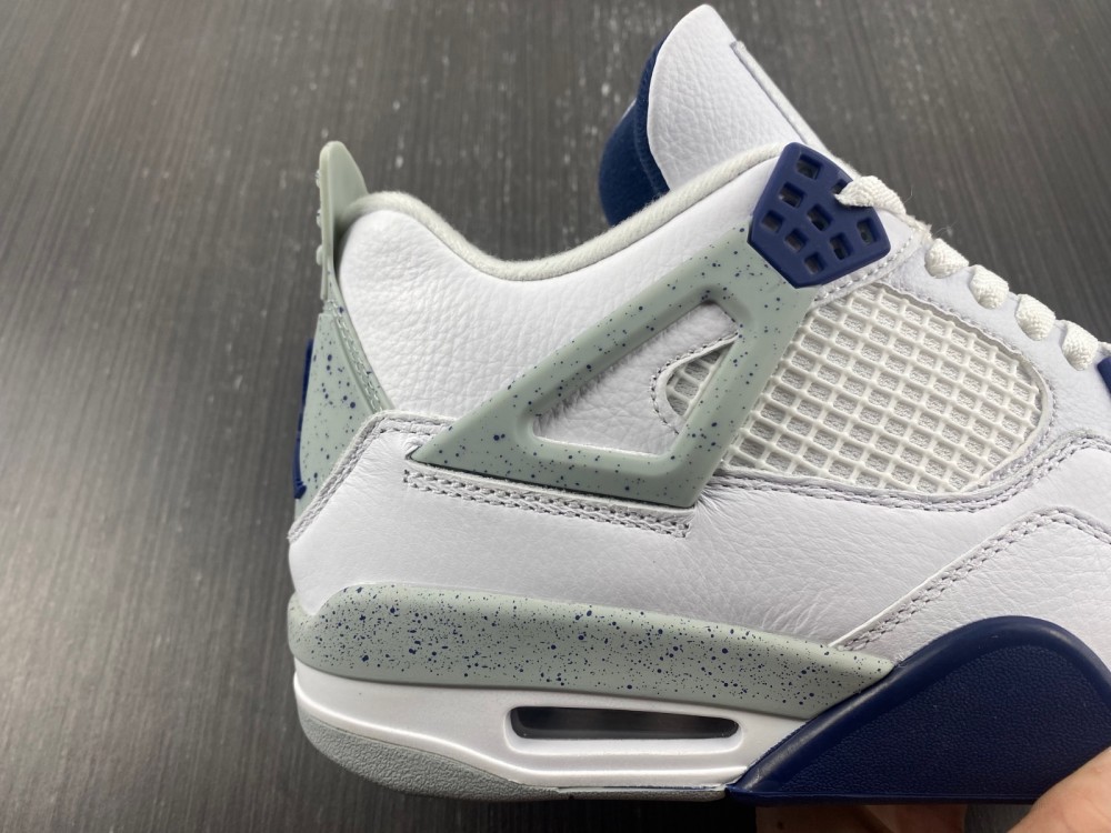 Jordan 4 Retro White Midnight Navy Jordan 4 Retro White Midnight Navy