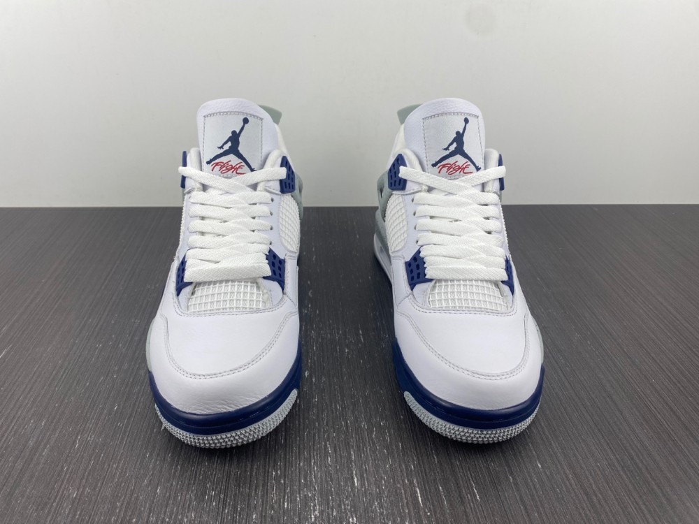 Jordan 4 Retro White Midnight Navy Jordan 4 Retro White Midnight Navy