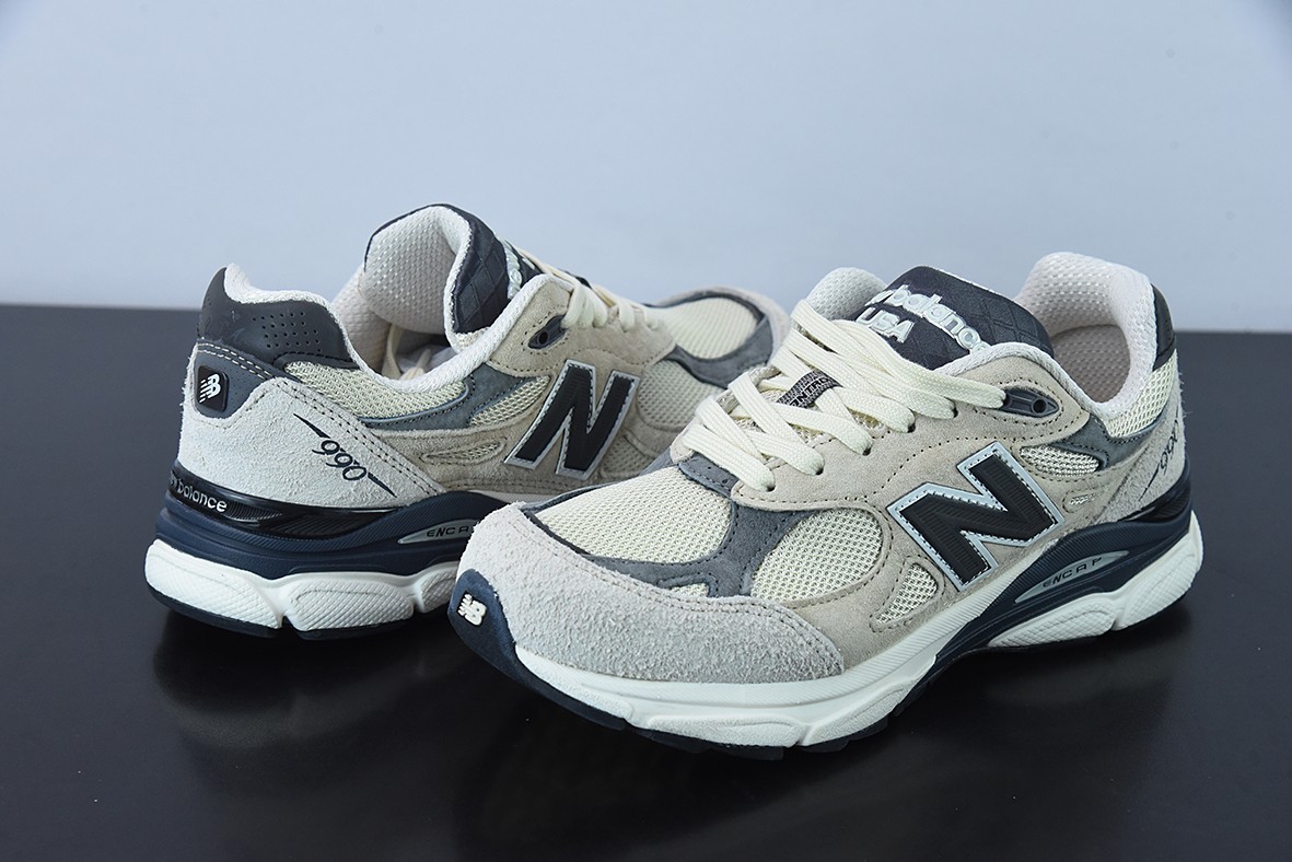 New Balance 990v3 MiUSA Teddy Santis Moonbeam