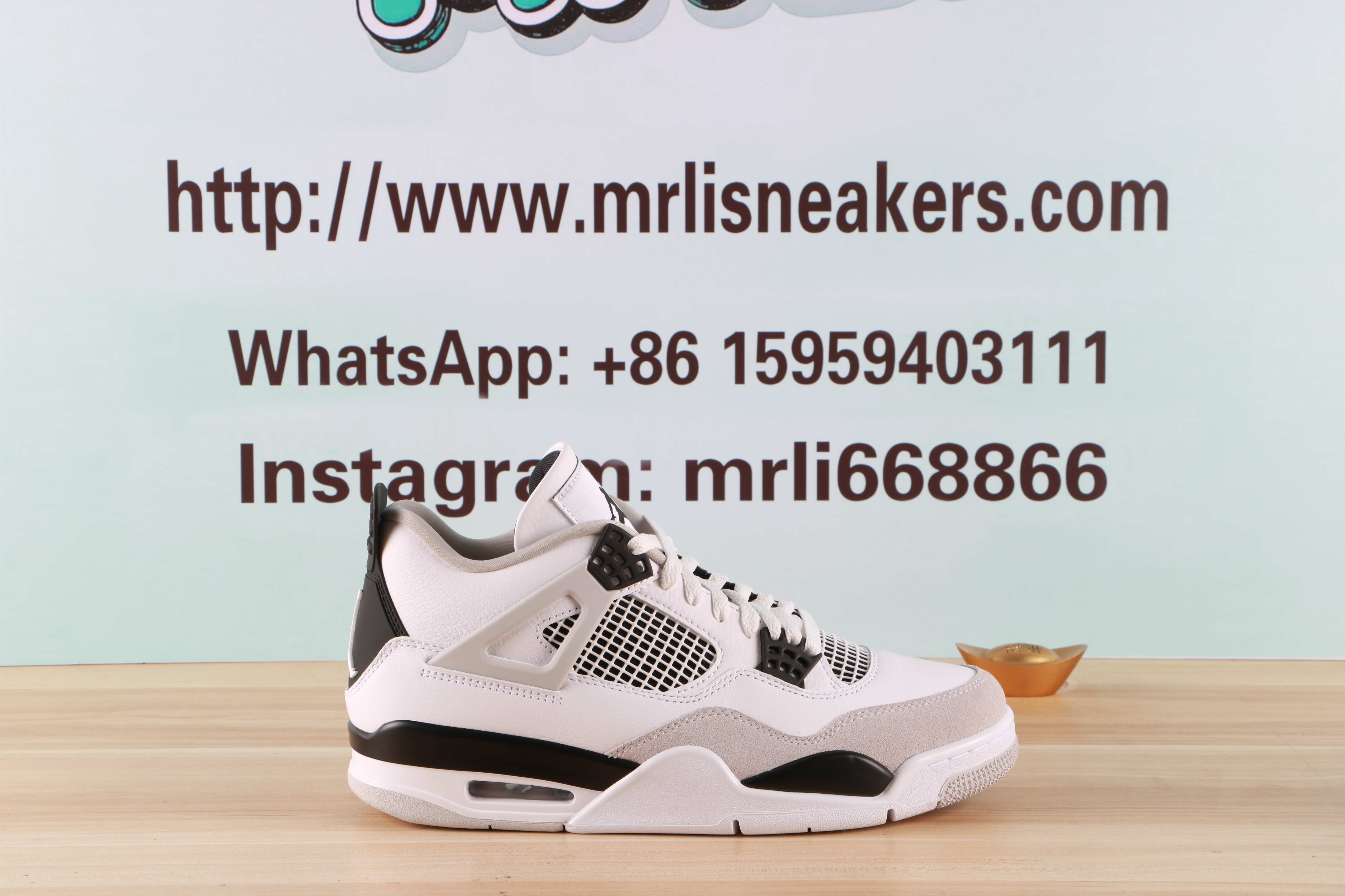 Jordan 4 Retro Military Black