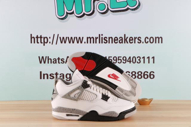 Jordan 4 Retro White Cement