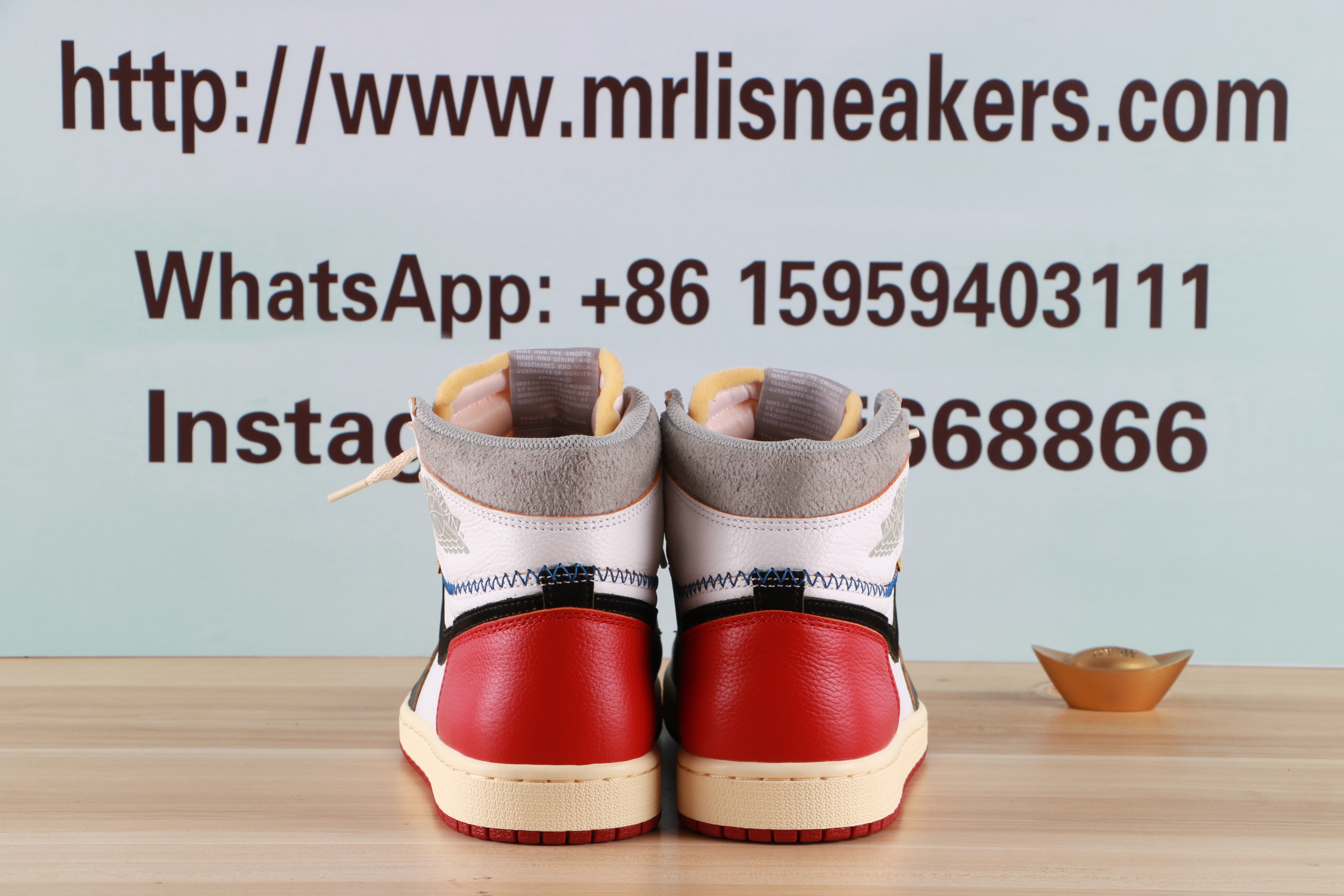 Jordan 1 Retro High Union Los Angeles Black Toe