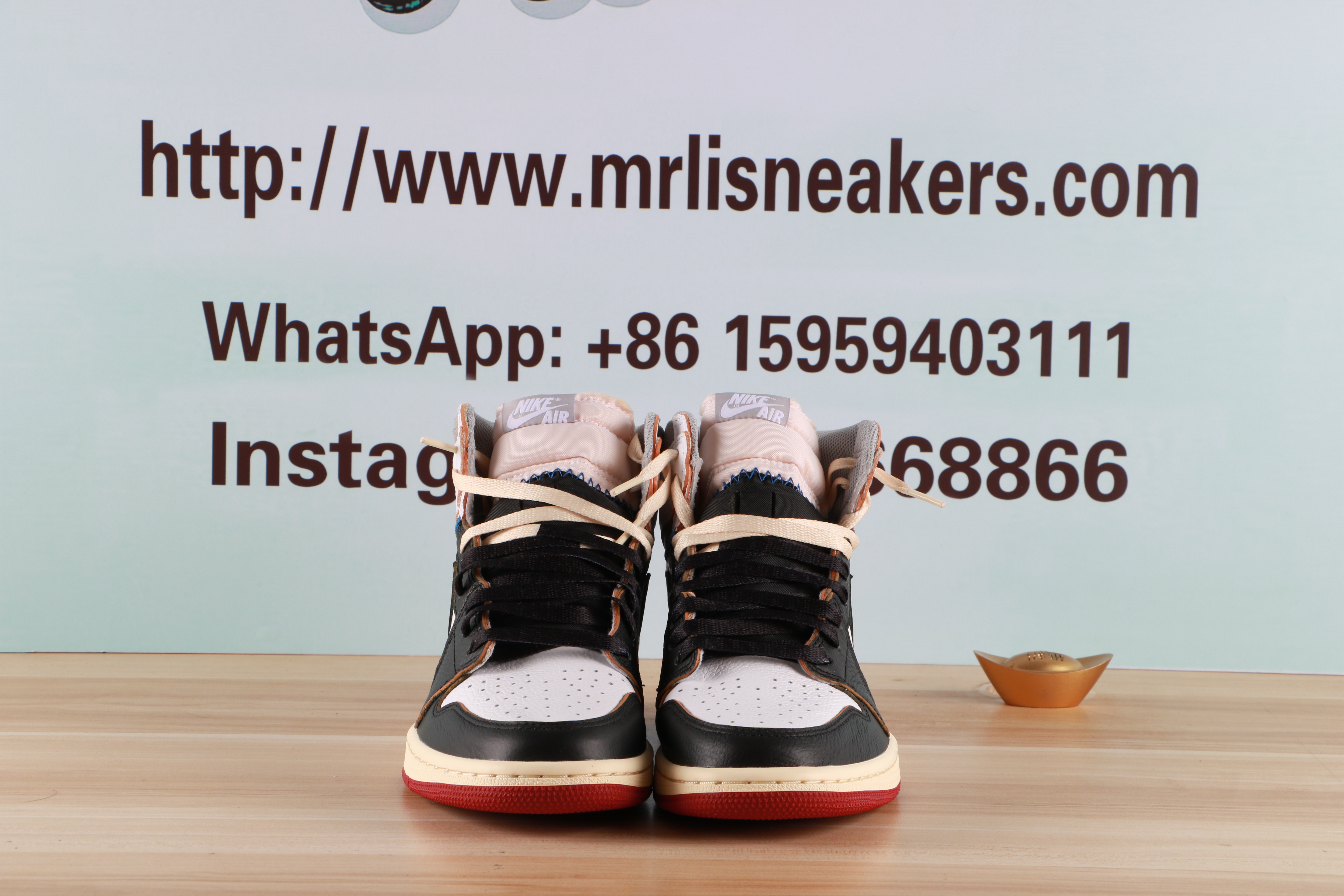 Jordan 1 Retro High Union Los Angeles Black Toe