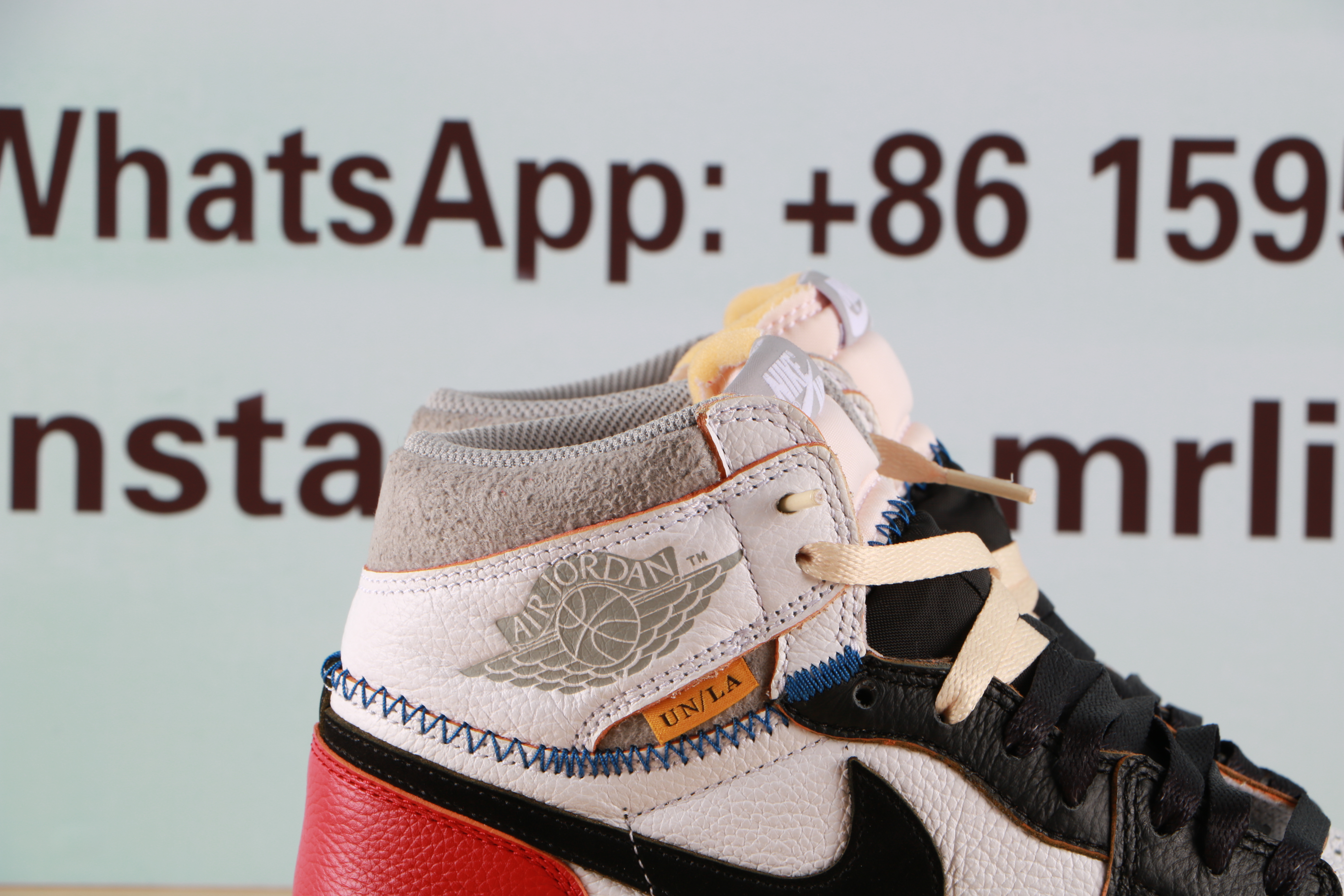 Jordan 1 Retro High Union Los Angeles Black Toe