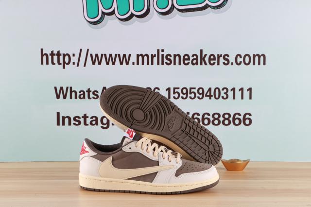 Travis Scott x Air Jordan 1 Low Mocha