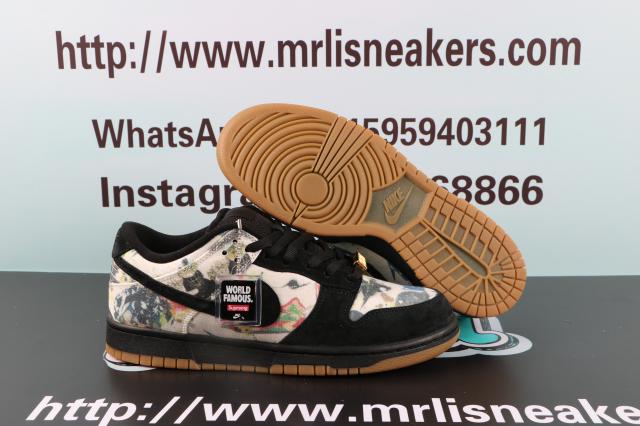 Nike SB Dunk Low Supreme Rammellzee $ 115.00