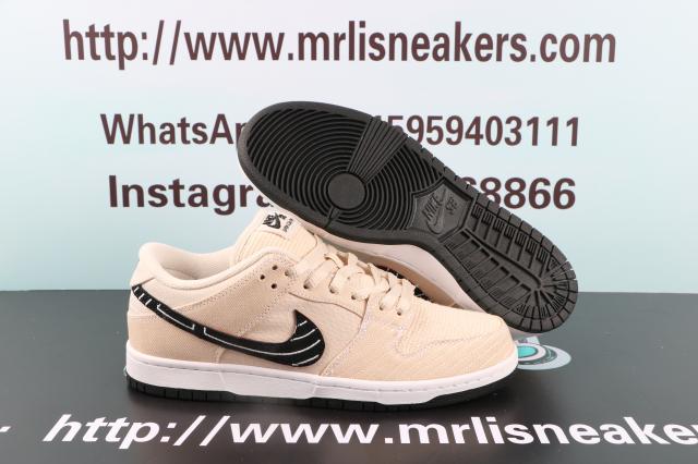 Nike SB Dunk Low X Albino & Preto Pearl White